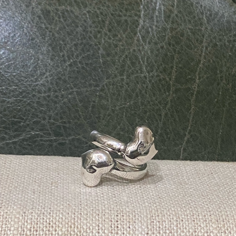 Heart Ring Double Heart Ring